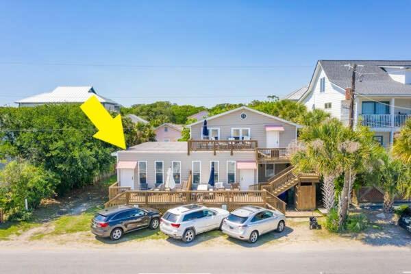 Salty Shack Unit C - Salty Shack - Dog Friendly Home - Across From The Beach - Central Location! Folly Beach Exterior foto